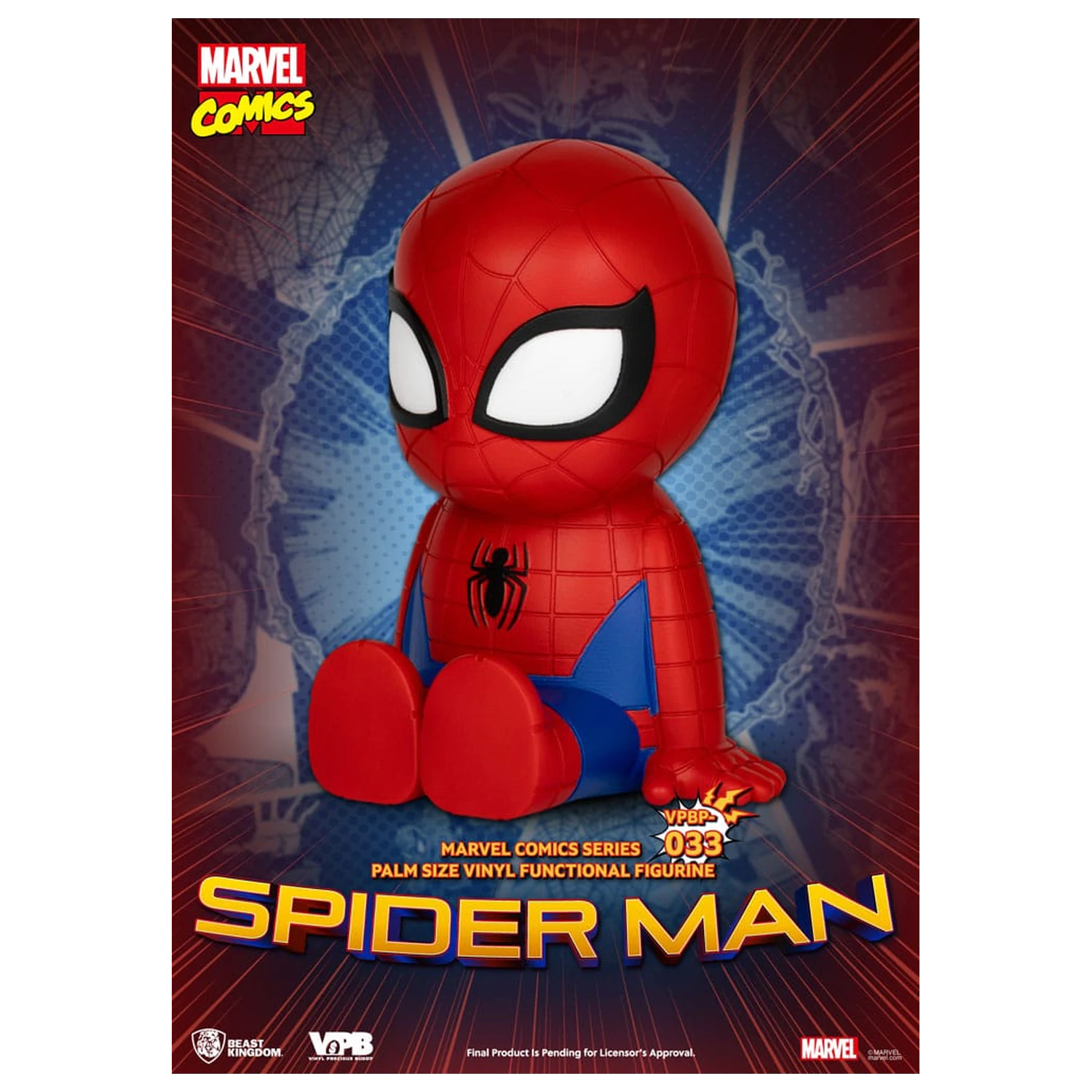Klasična Marvel Comics Piggy vinilna banka Spiderman 12 cm fotografija izdelka