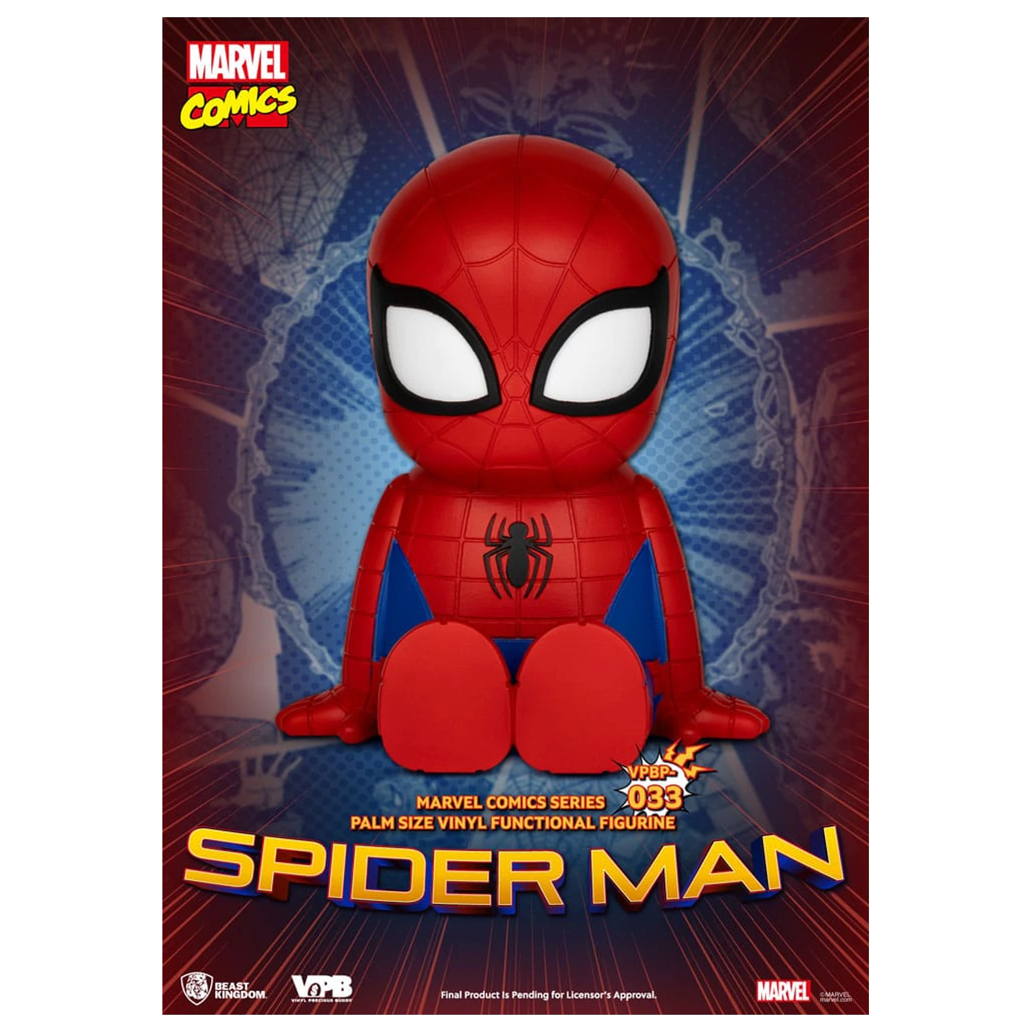Klasična Marvel Comics Piggy vinilna banka Spiderman 12 cm fotografija izdelka