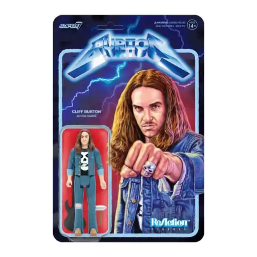 Cliff Burton ReAction Akcijska Figura Serija 01 Cliff Burton 10 cm fotografija izdelka