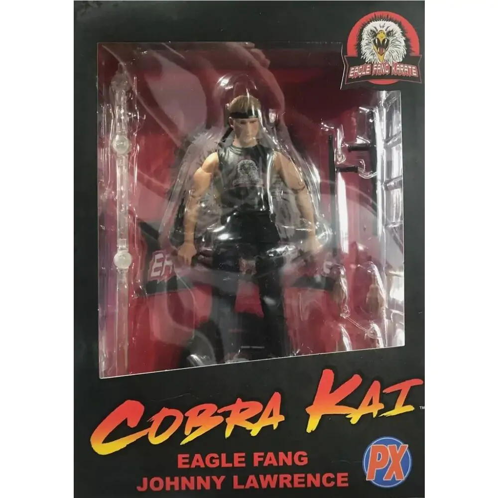 Cobra Kai akcijska figura Johnny Lawrence Eagle Fang Previews Exclusive 18 cm fotografija izdelka