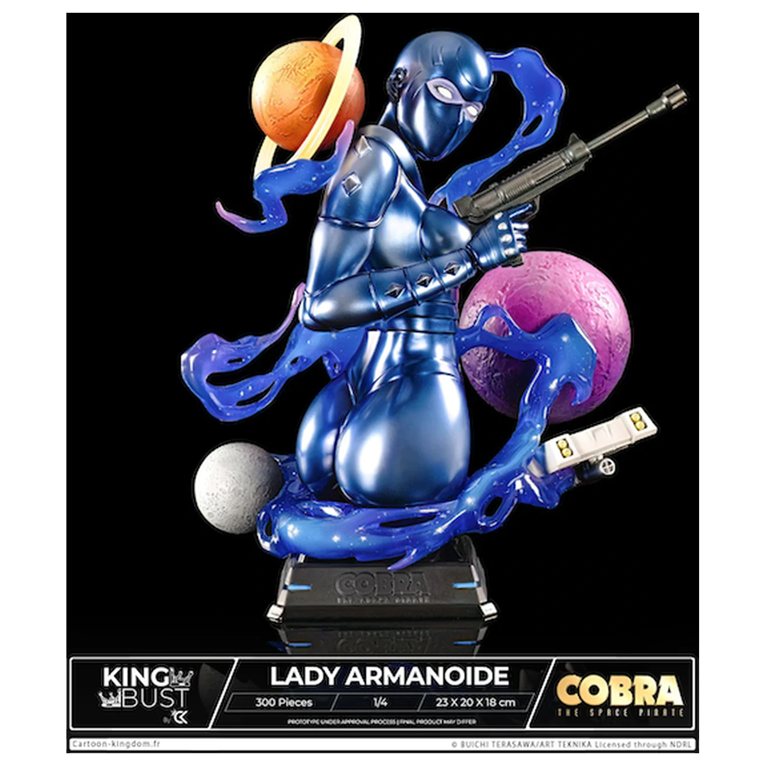 Cobra Lady Armanoide King doprsni kip 1/4 23 cm fotografija izdelka