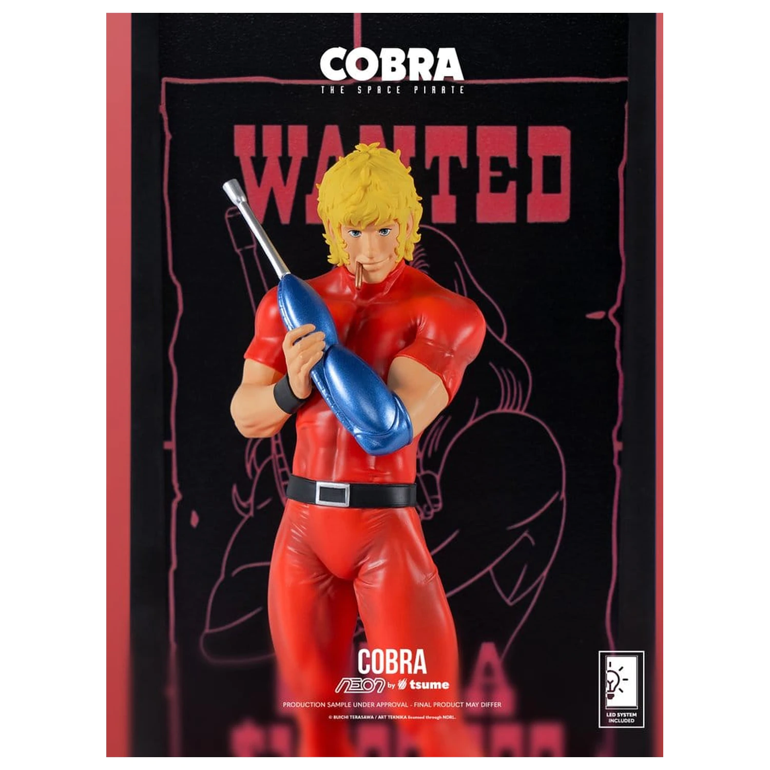 Cobra Neon figura 1/9 Cobra The Space Pirate 20 cm fotografija izdelka