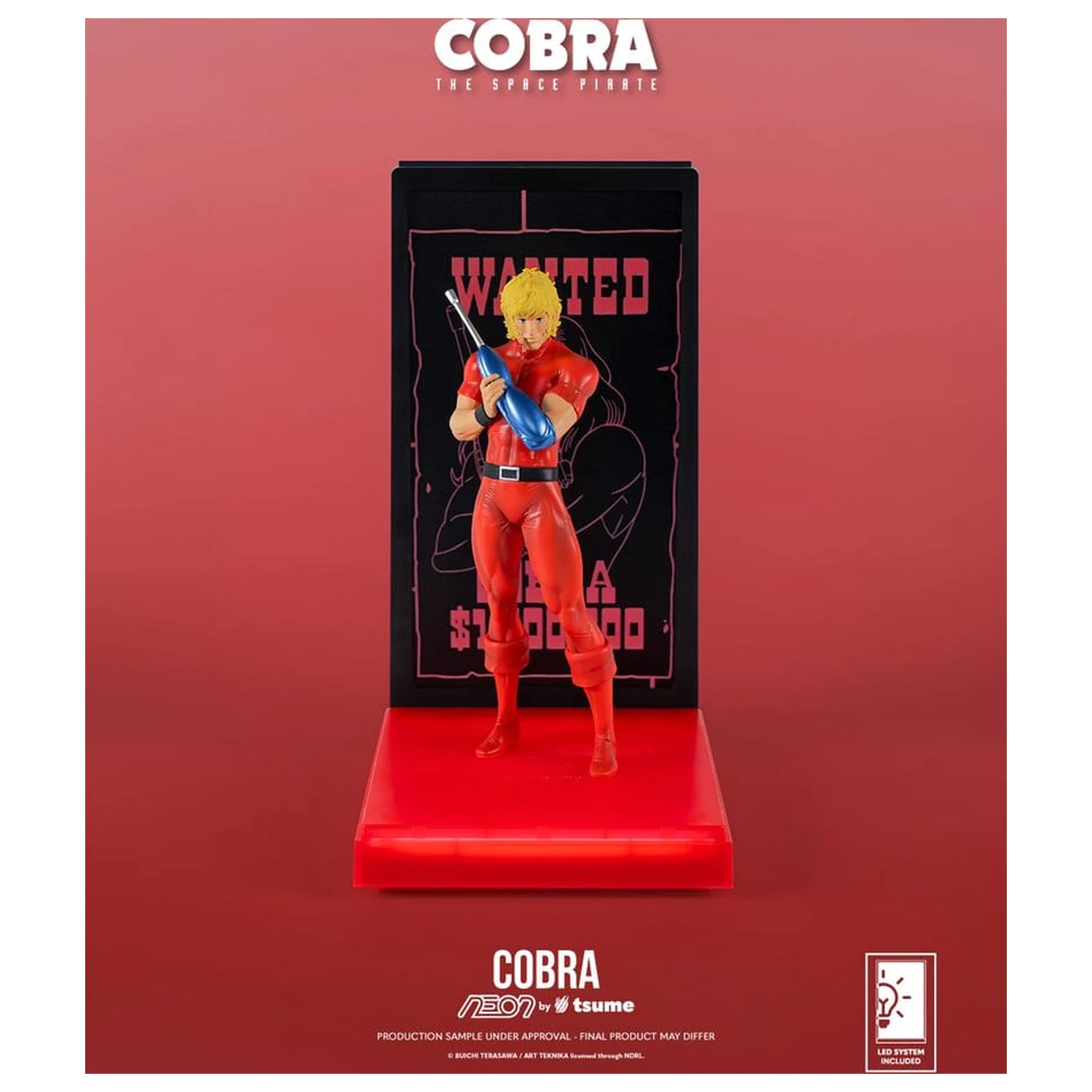 Cobra Neon figura 1/9 Cobra The Space Pirate 20 cm fotografija izdelka