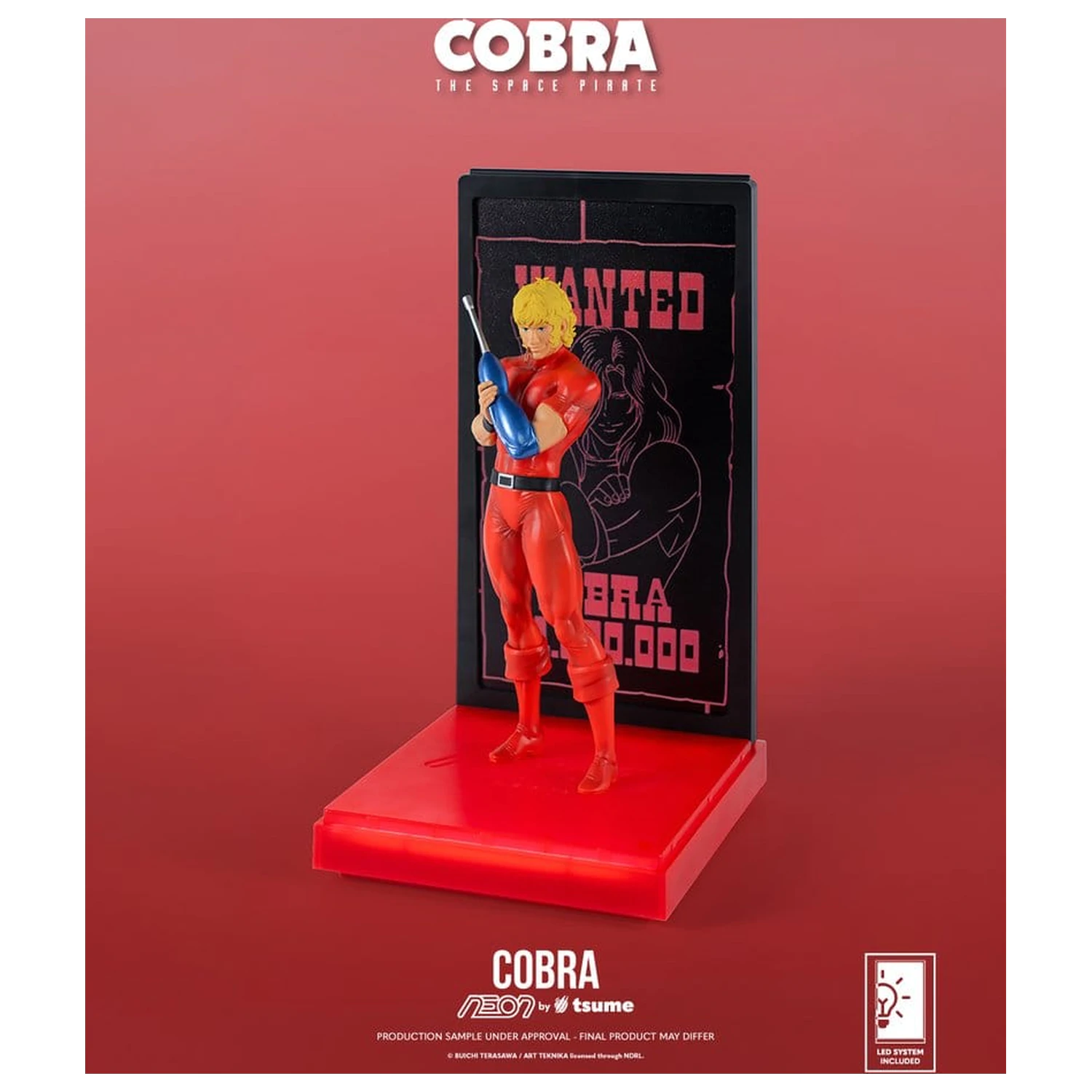 Cobra Neon figura 1/9 Cobra The Space Pirate 20 cm fotografija izdelka