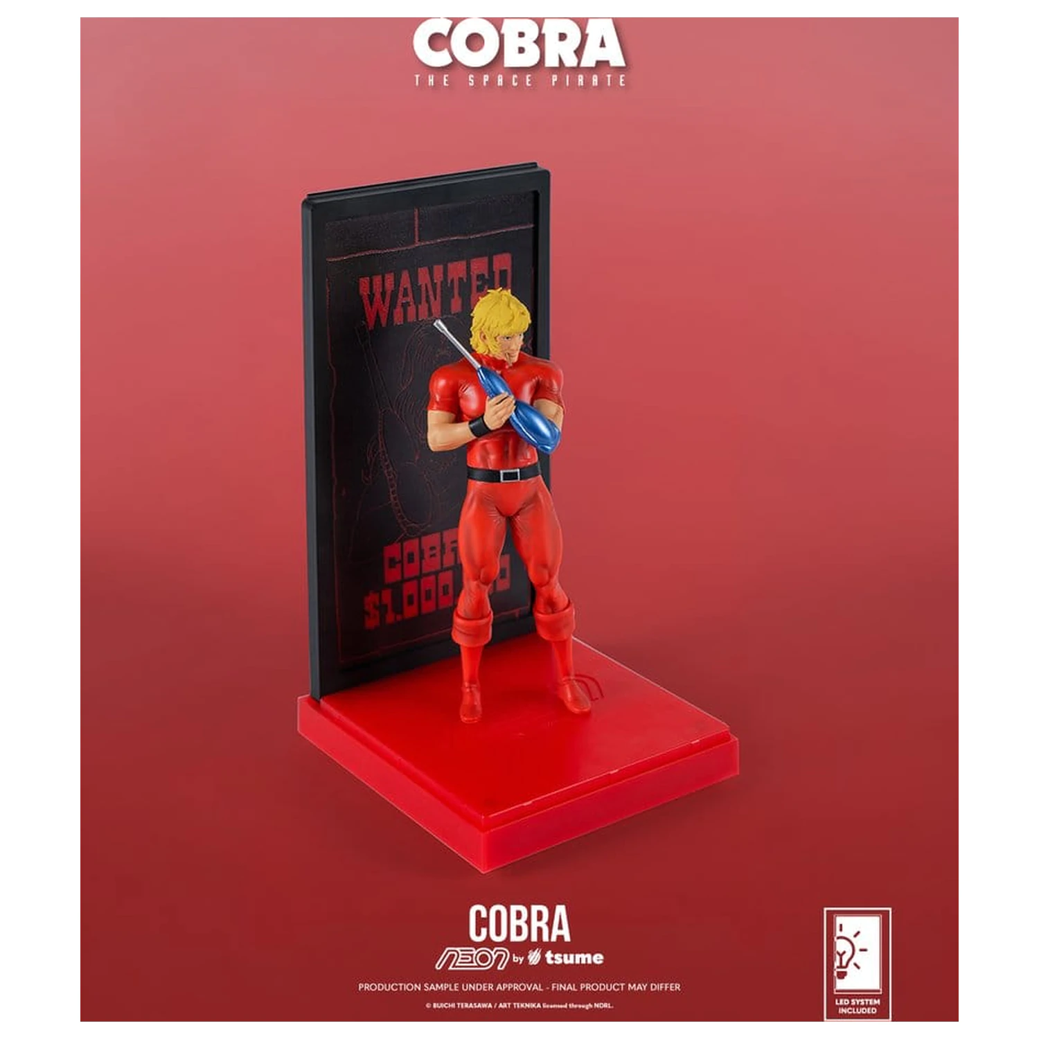 Cobra Neon figura 1/9 Cobra The Space Pirate 20 cm fotografija izdelka
