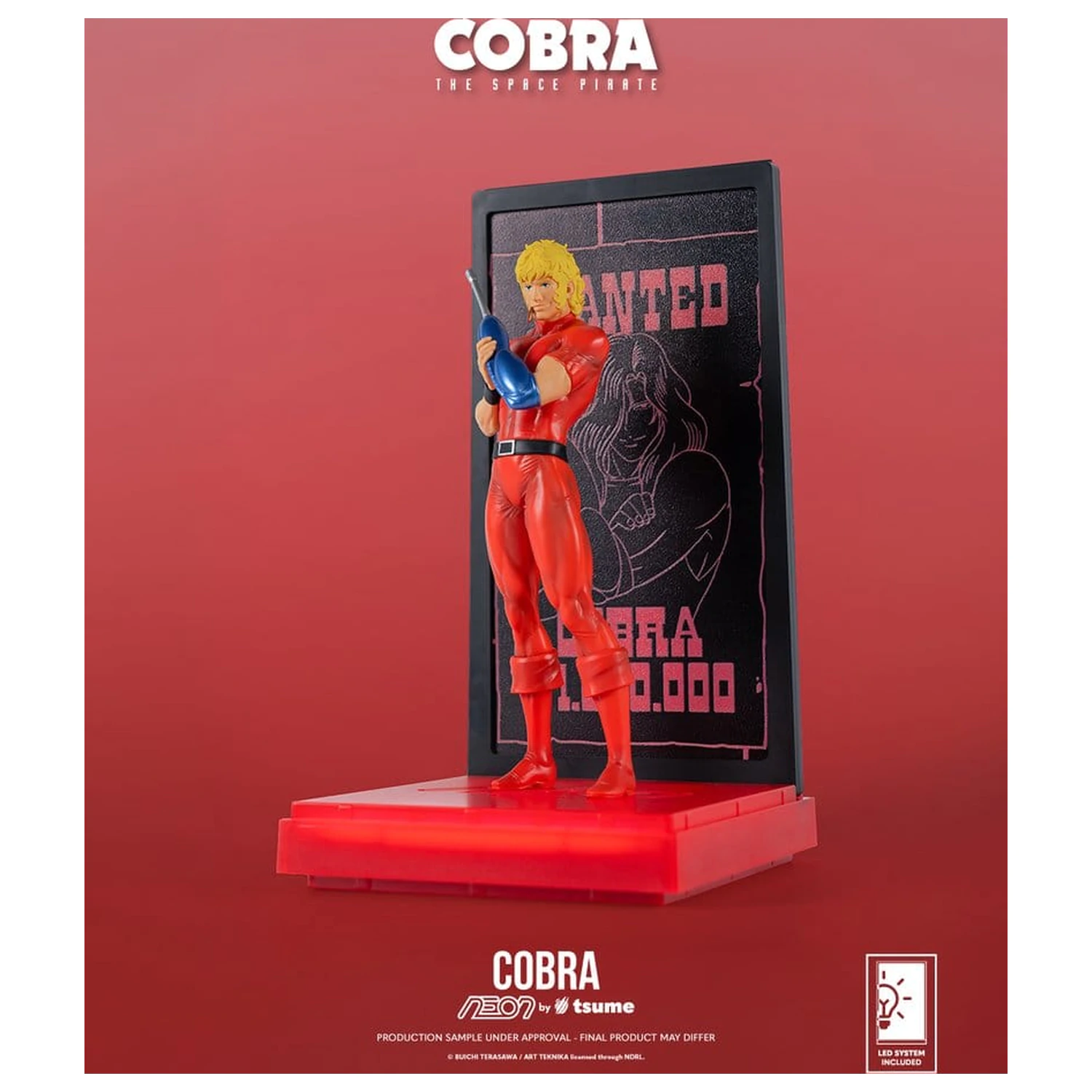 Cobra Neon figura 1/9 Cobra The Space Pirate 20 cm fotografija izdelka