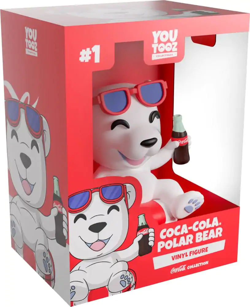 Coca-Cola Vinyl figúrka Coca-Cola Polar Bear 8 cm fotografija izdelka