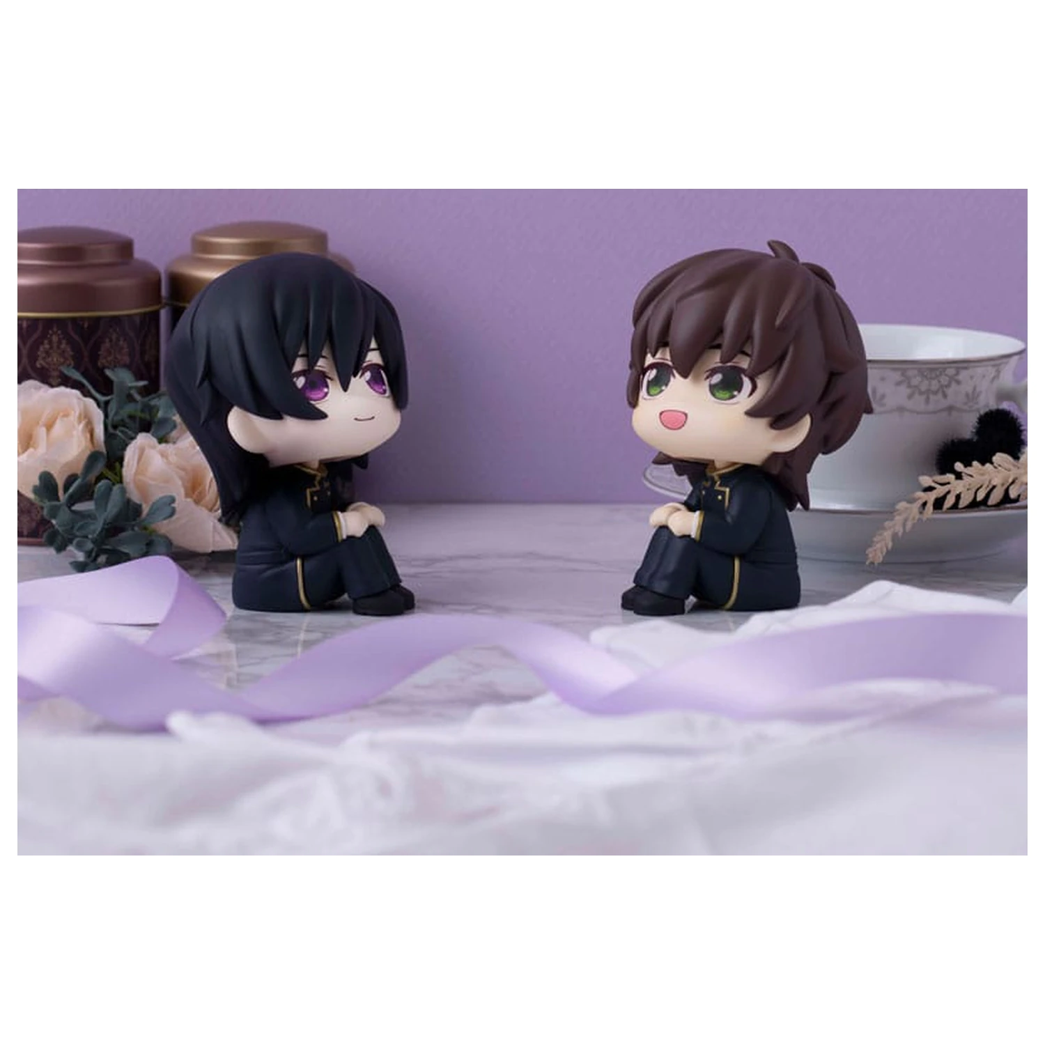 Code Geass Lelouch of the Rebellion Look Up PVC kipi Lelouch Lamperouge & Suzaku Kururugi Set (z darilom) 11 cm fotografija izdelka