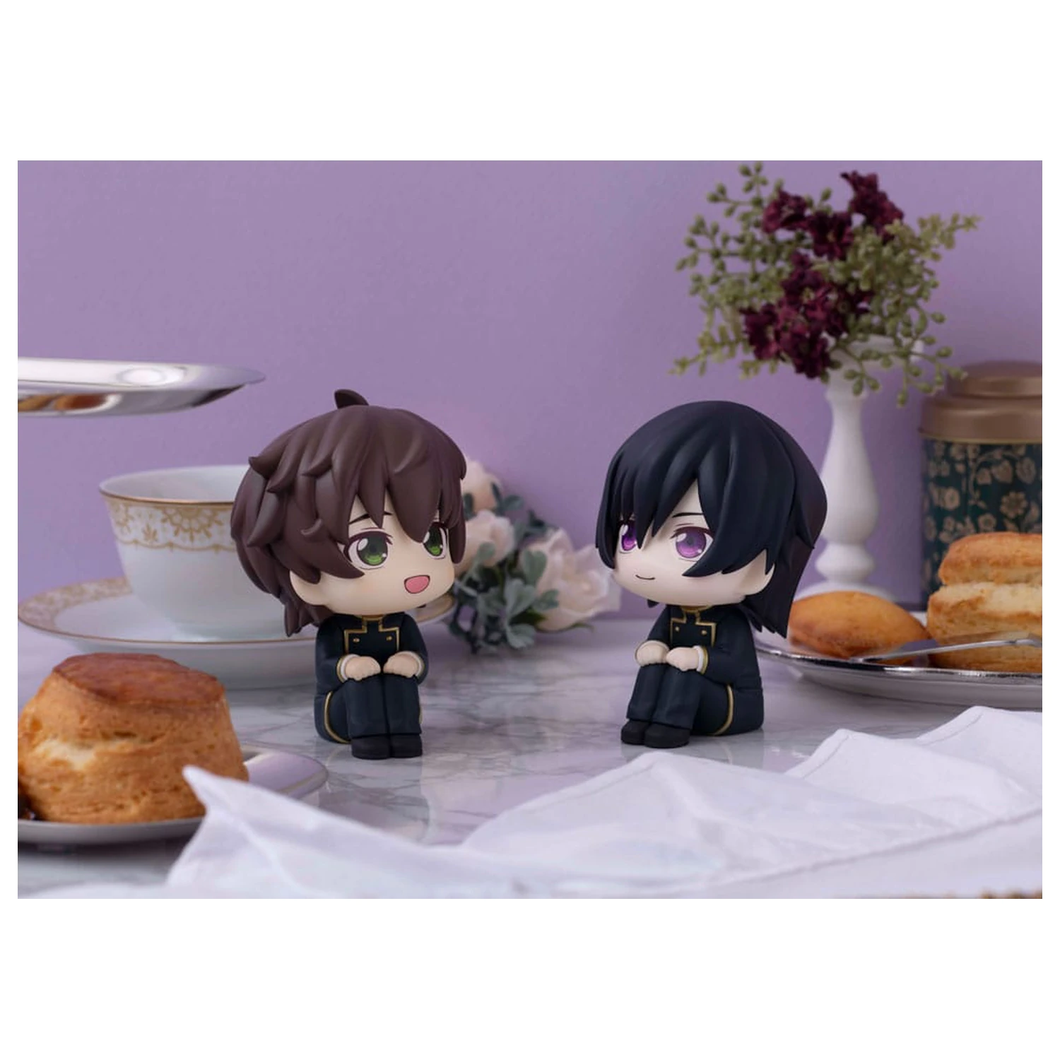 Code Geass Lelouch of the Rebellion Look Up PVC kipi Lelouch Lamperouge & Suzaku Kururugi Set (z darilom) 11 cm fotografija izdelka