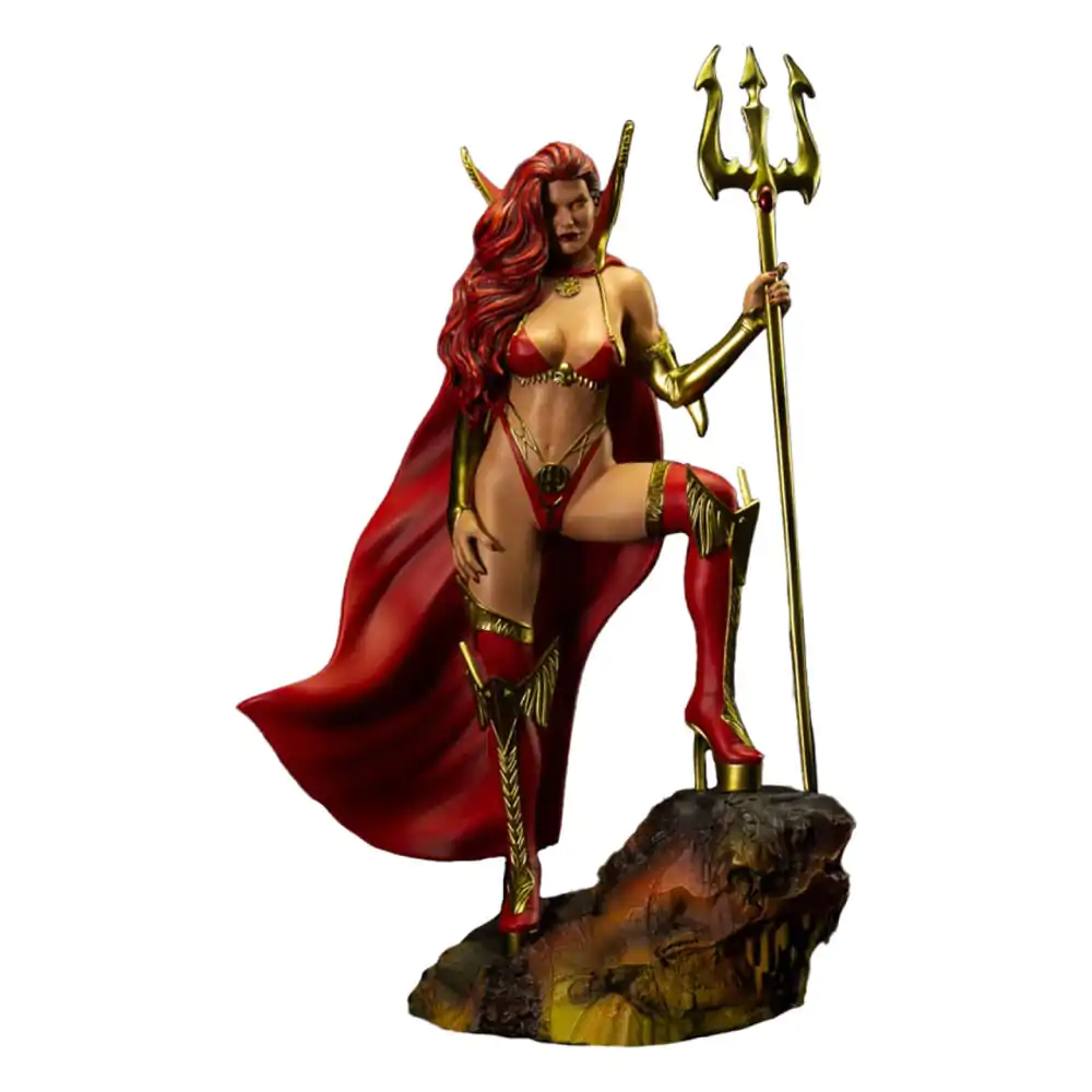 Coffin Comics Kip 1/5 Lady Satanus 43 cm fotografija izdelka