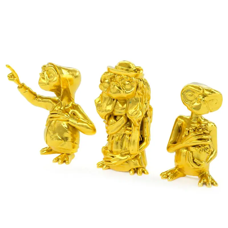E.T. the Extra-Terrestrial zbirateljski set mini figur 3-paket zlat izvedba 5 cm fotografija izdelka