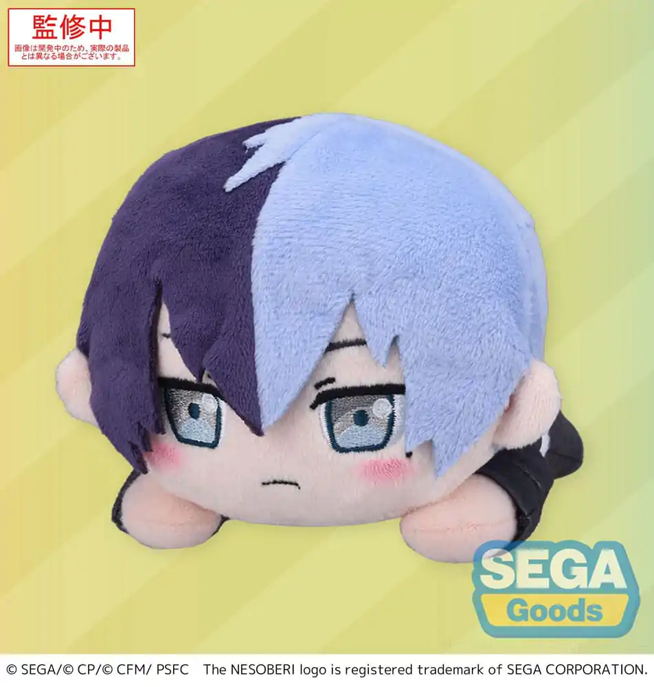 COLORFUL STAGE! The Movie: A Miku Who Can't Sing Nesoberi Lay-Down plišasta figura Aoyagi Toya 16 cm fotografija izdelka