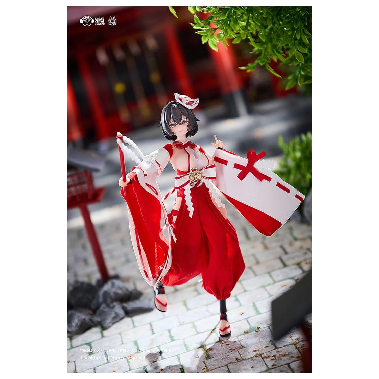 Combat Priestess akcijska figura 1/12 Kikyou Uefuji 15 cm fotografija izdelka