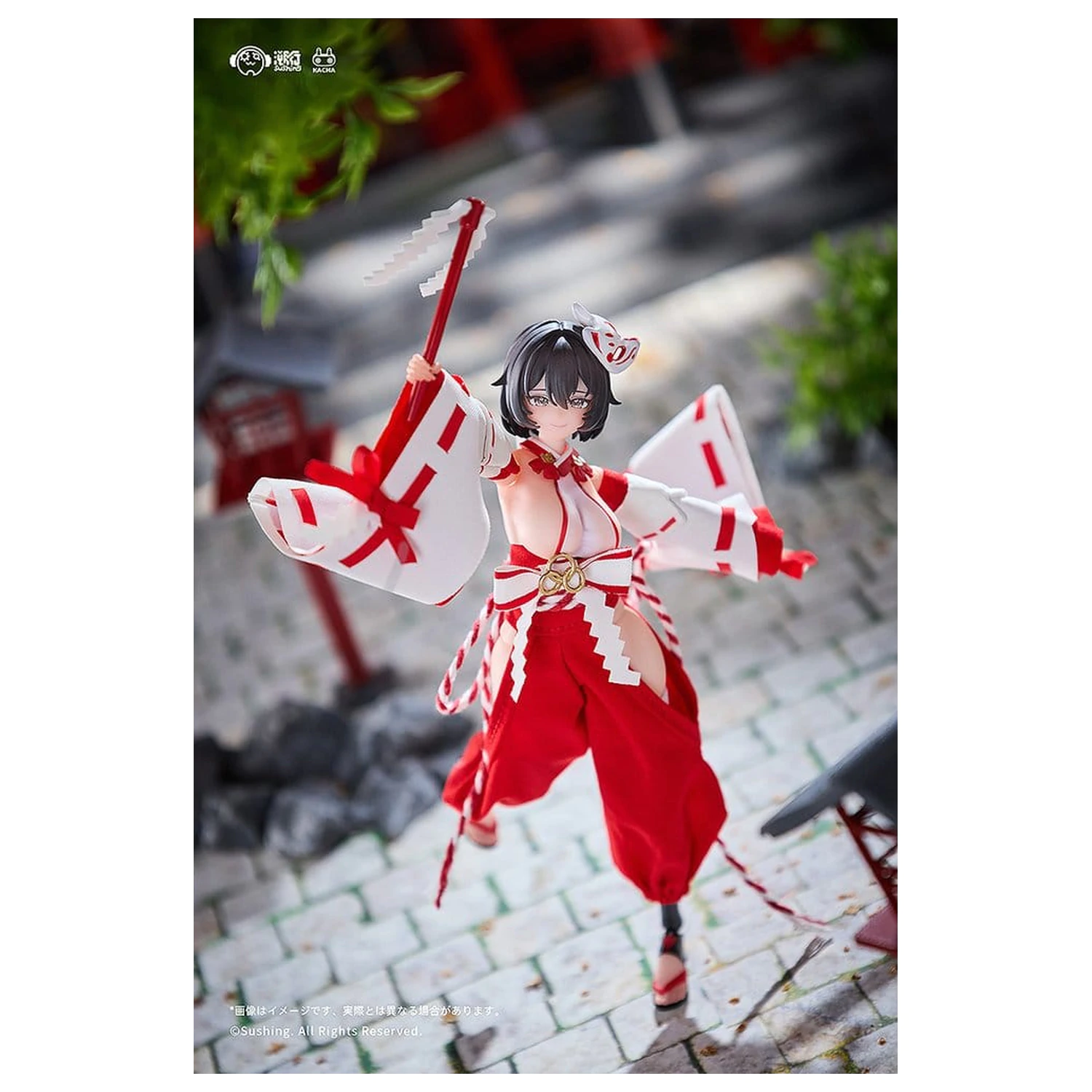 Combat Priestess akcijska figura 1/12 Kikyou Uefuji 15 cm fotografija izdelka