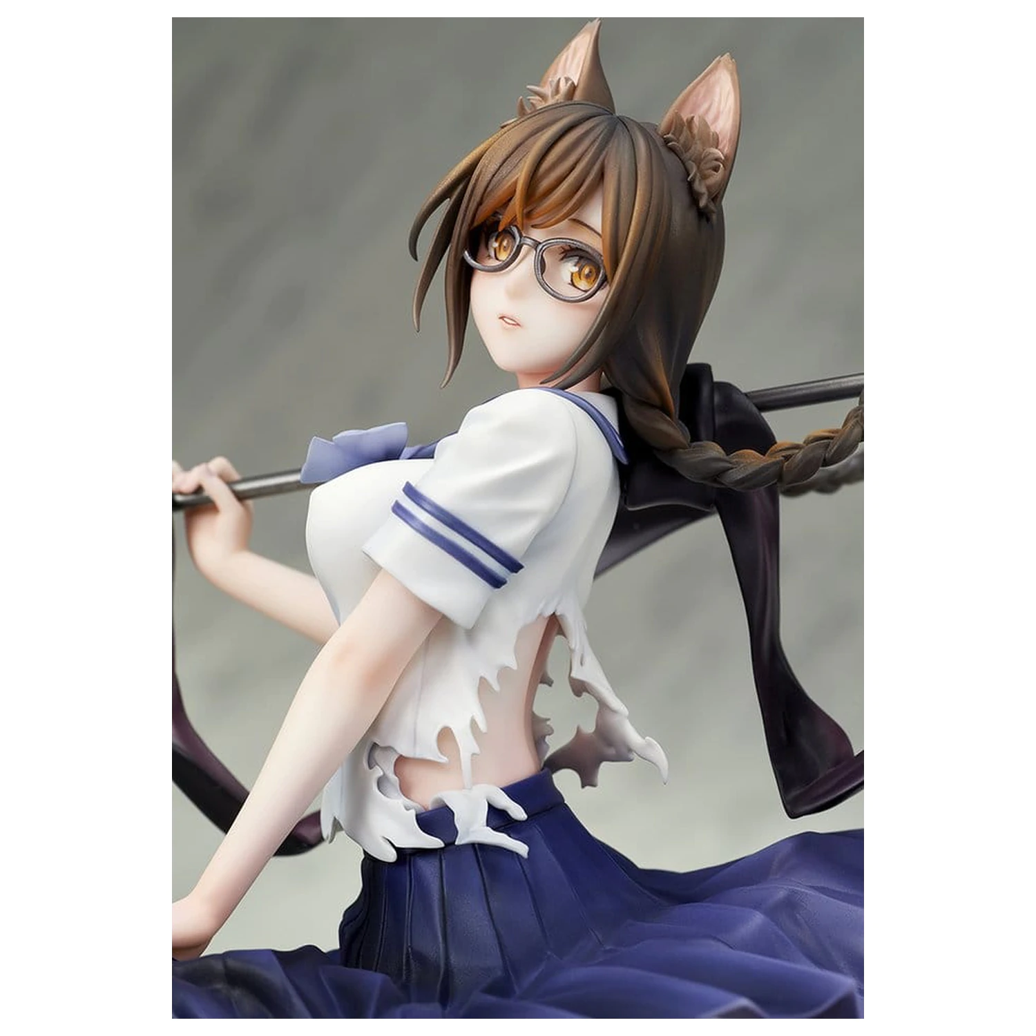 Comics Bakemonogatari PVC figura 1/7 Tsubasa Hanekawa 26 cm fotografija izdelka