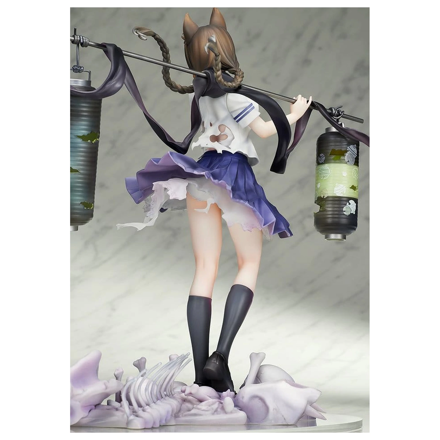 Comics Bakemonogatari PVC figura 1/7 Tsubasa Hanekawa 26 cm fotografija izdelka