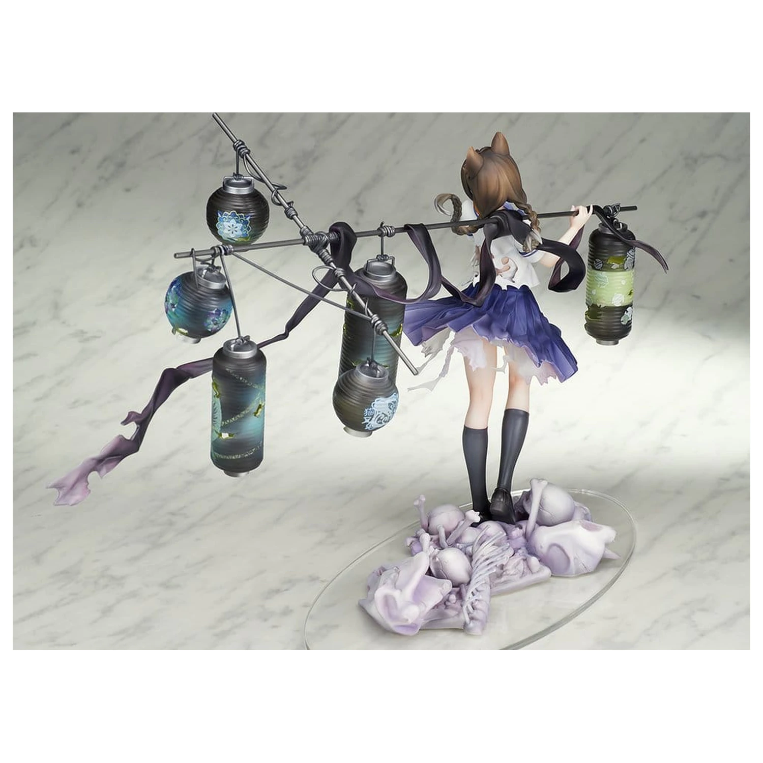 Comics Bakemonogatari PVC figura 1/7 Tsubasa Hanekawa 26 cm fotografija izdelka