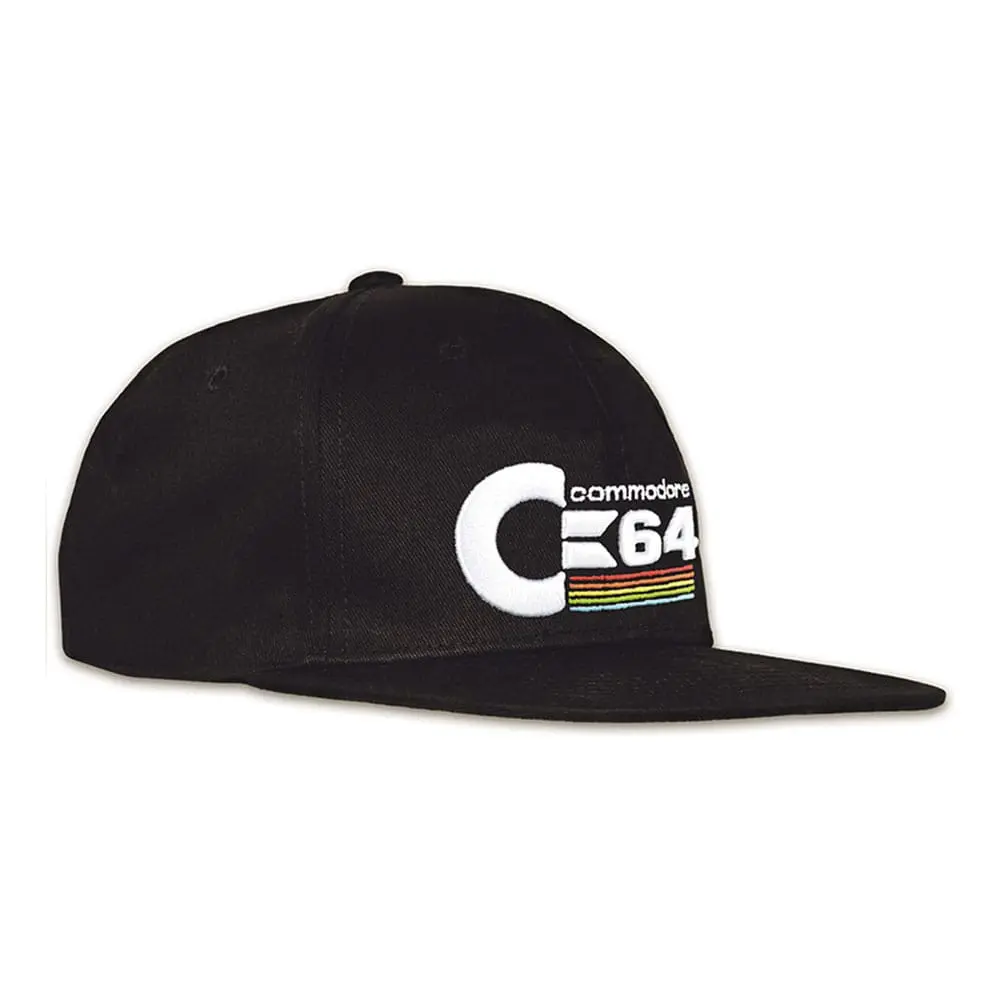 Commodore 64 Snapback kapa s šiltom Commodore Logo fotografija izdelka