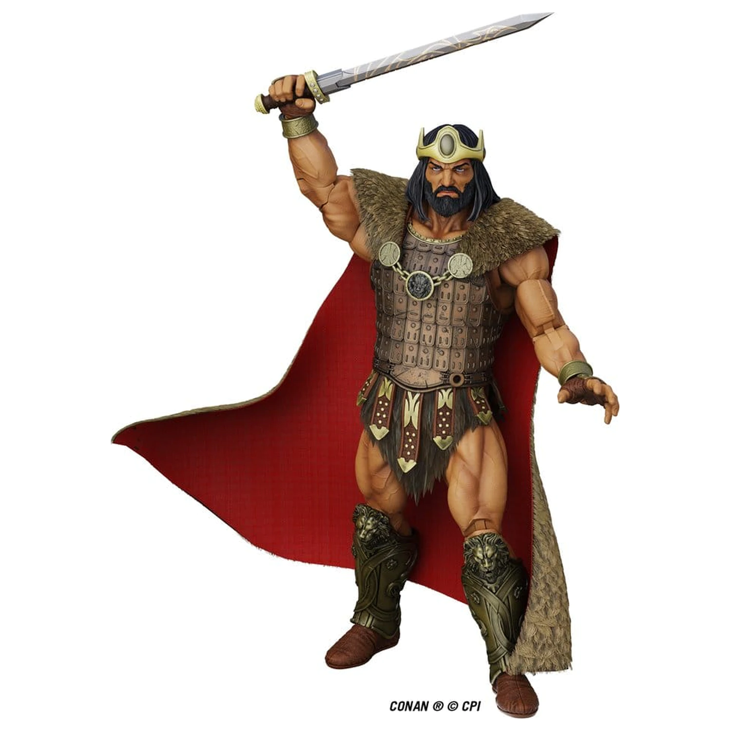 Conan Epic H.A.C.K.S. akcijska figura 1/12 King Conan: Ruler of Aquilonia fotografija izdelka