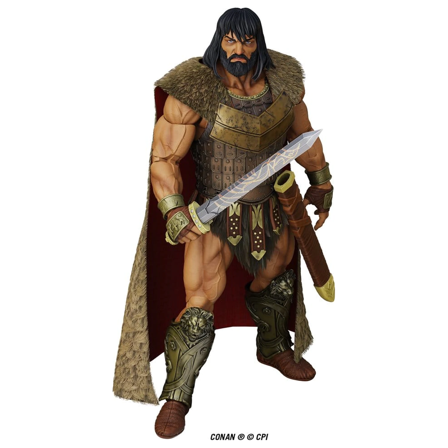 Conan Epic H.A.C.K.S. akcijska figura 1/12 King Conan: Ruler of Aquilonia fotografija izdelka