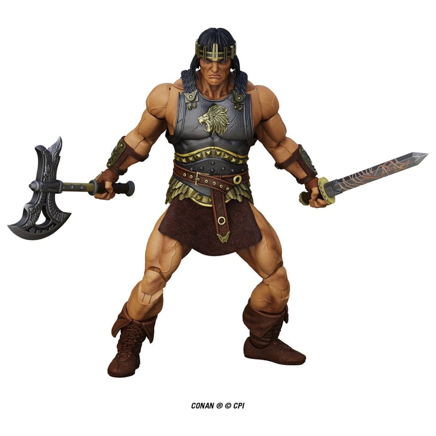 Conan Epic H.A.C.K.S. akcijska figura 1/12 King Conan: Ruler of Aquilonia fotografija izdelka
