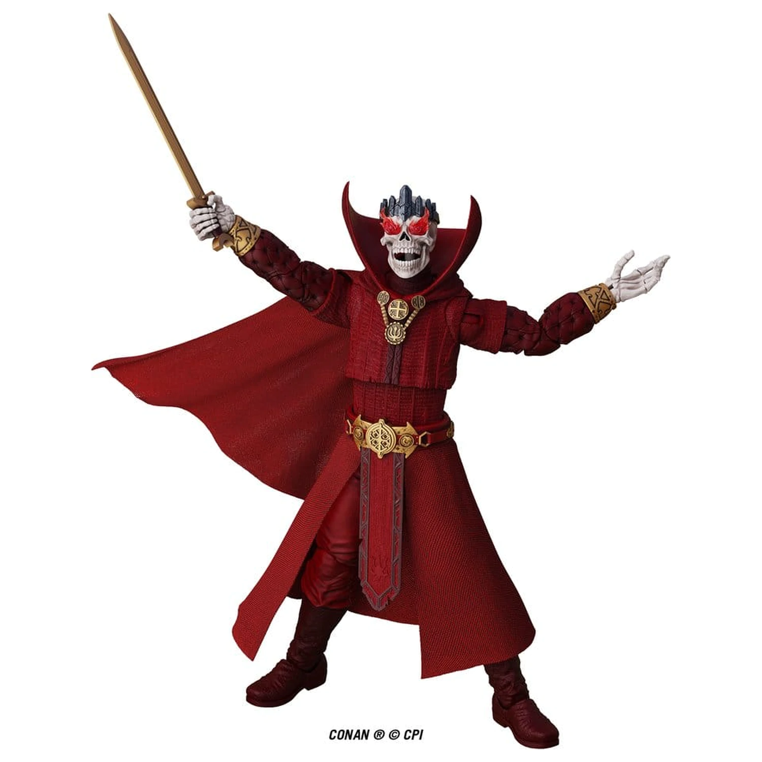 Conan Epic H.A.C.K.S. akcijska figura 1/12 Thulsa Doom: Undead Sorcerer fotografija izdelka