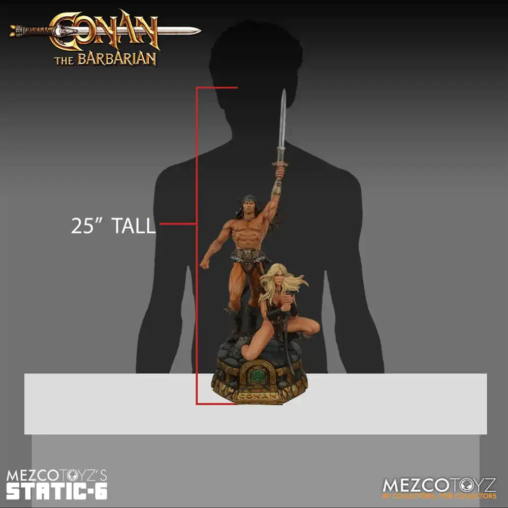 Conan Static-6 PVC Kip 1/6 Conan the Barbarian (1982) 63 cm fotografija izdelka