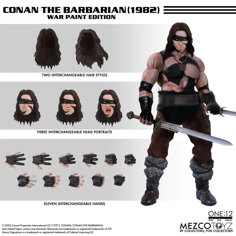 Conan the Barbarian Akcijska figura 1/12 Conan (1982) 16 cm fotografija izdelka