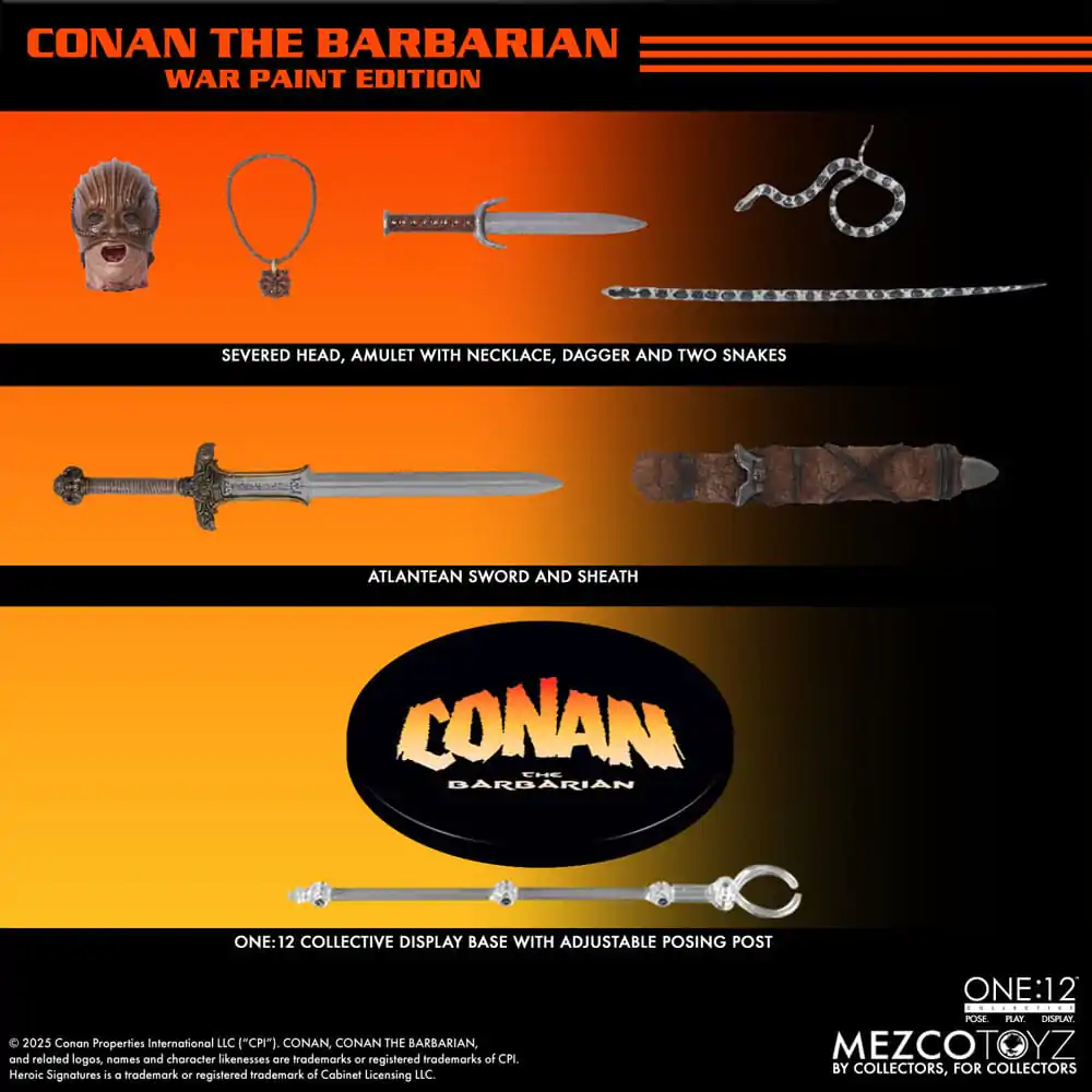 Conan the Barbarian Akcijska figura 1/12 Conan (1982) 16 cm fotografija izdelka