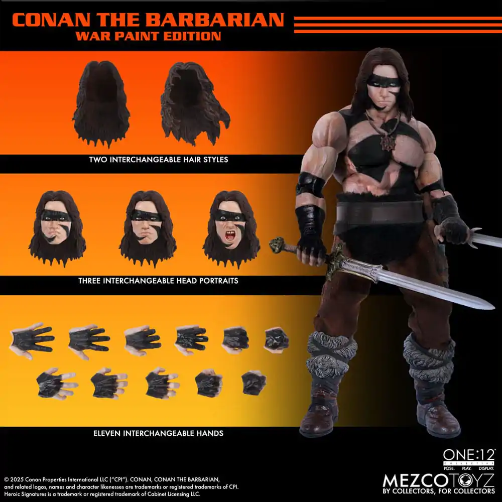 Conan the Barbarian Akcijska figura 1/12 Conan (1982) 16 cm fotografija izdelka