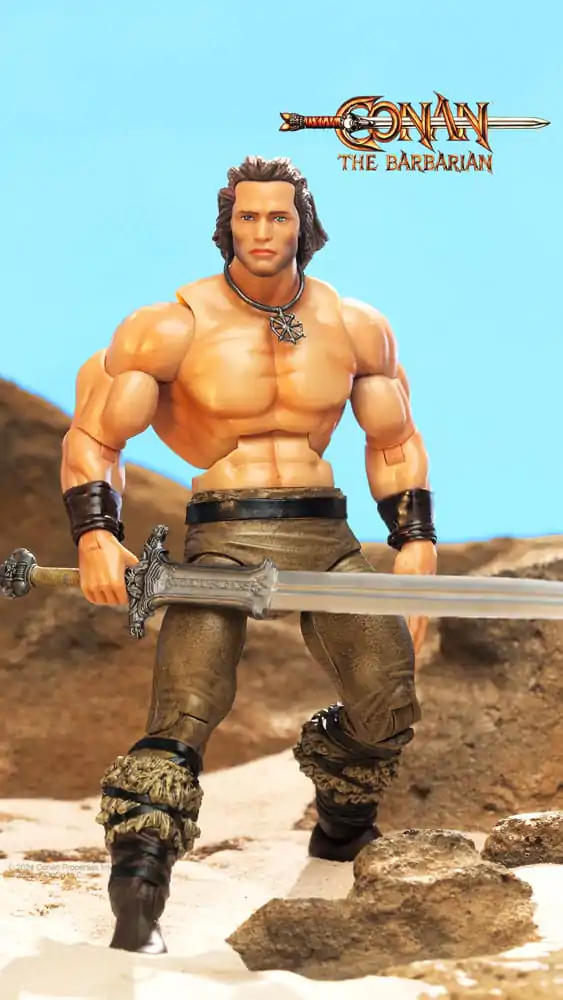 Conan the Barbarian 1982 Deluxe akcijska figura Conan Iconic Pose 18 cm fotografija izdelka