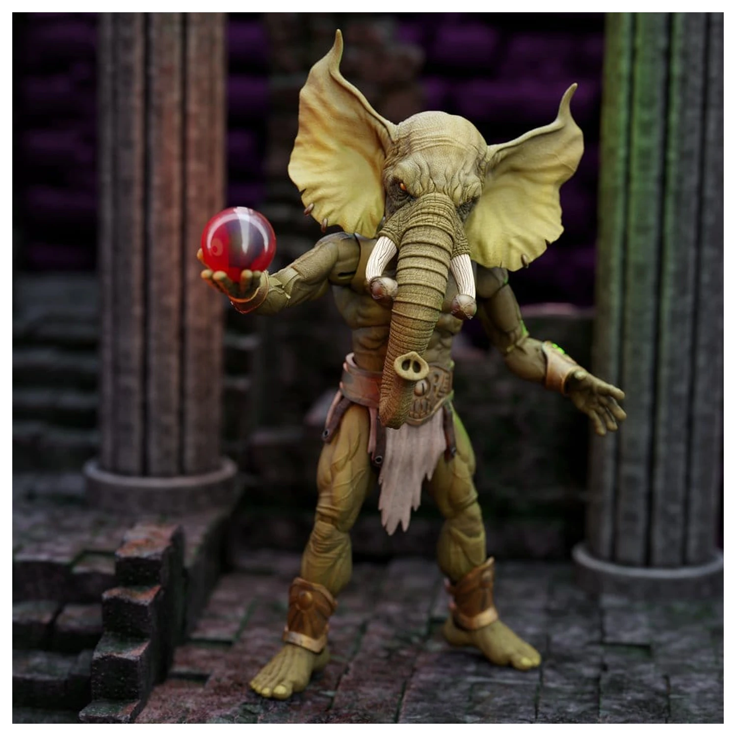 Conan the Barbarian Epic H.A.C.K.S. akcijske figure Komplet Stolp slona: Young Conan in Yag Kosha fotografija izdelka