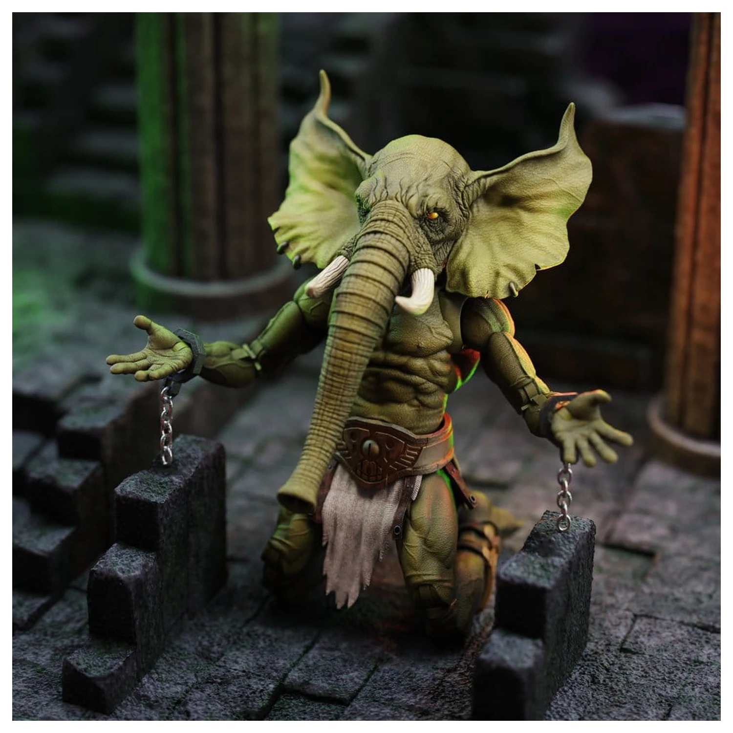 Conan the Barbarian Epic H.A.C.K.S. akcijske figure Komplet Stolp slona: Young Conan in Yag Kosha fotografija izdelka