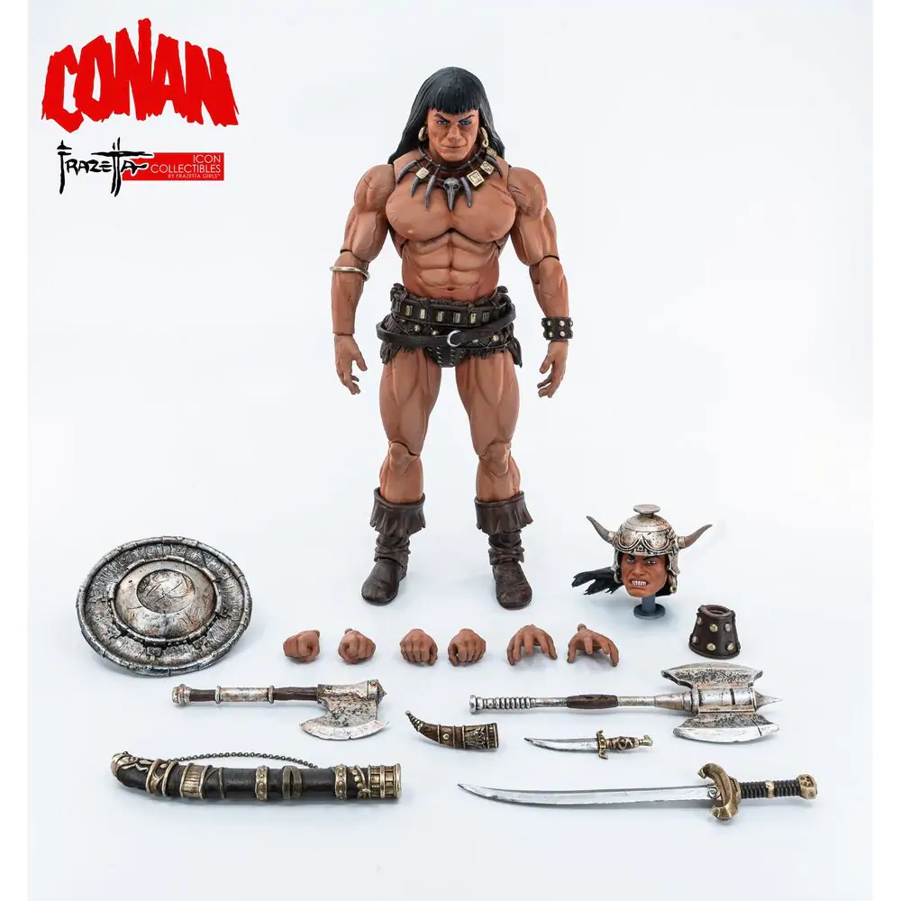 Conan the Barbarian Frazetta Icon figura 17 cm fotografija izdelka