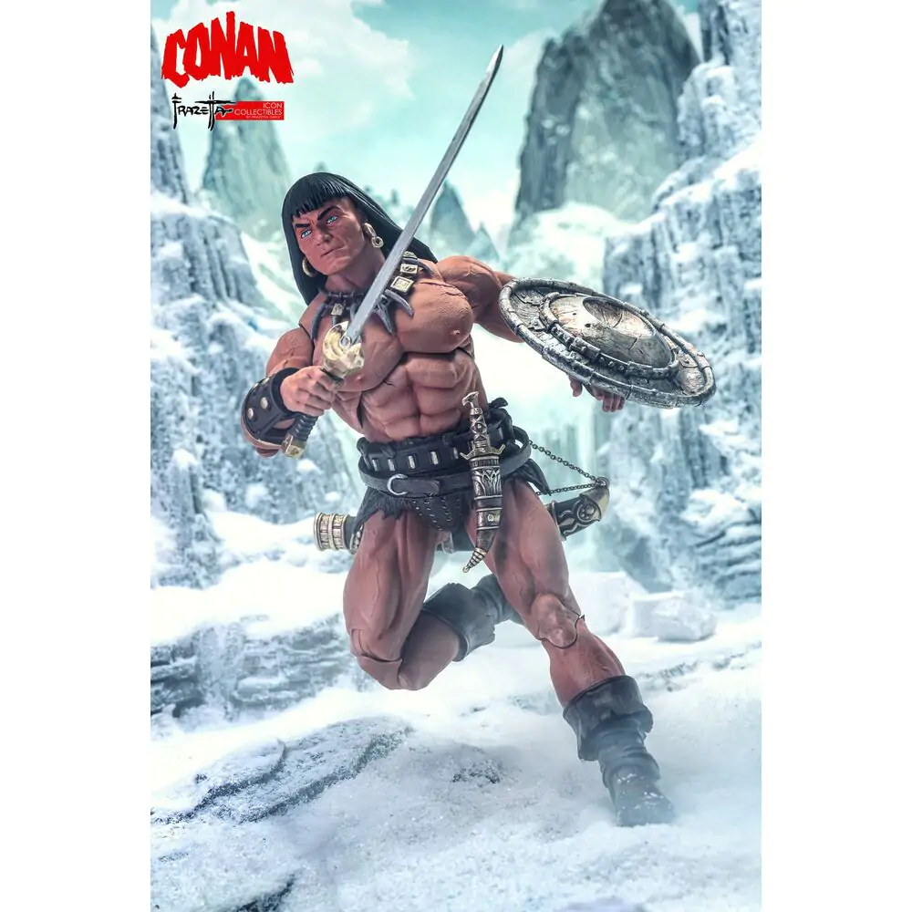 Conan the Barbarian Frazetta Icon figura 17 cm fotografija izdelka