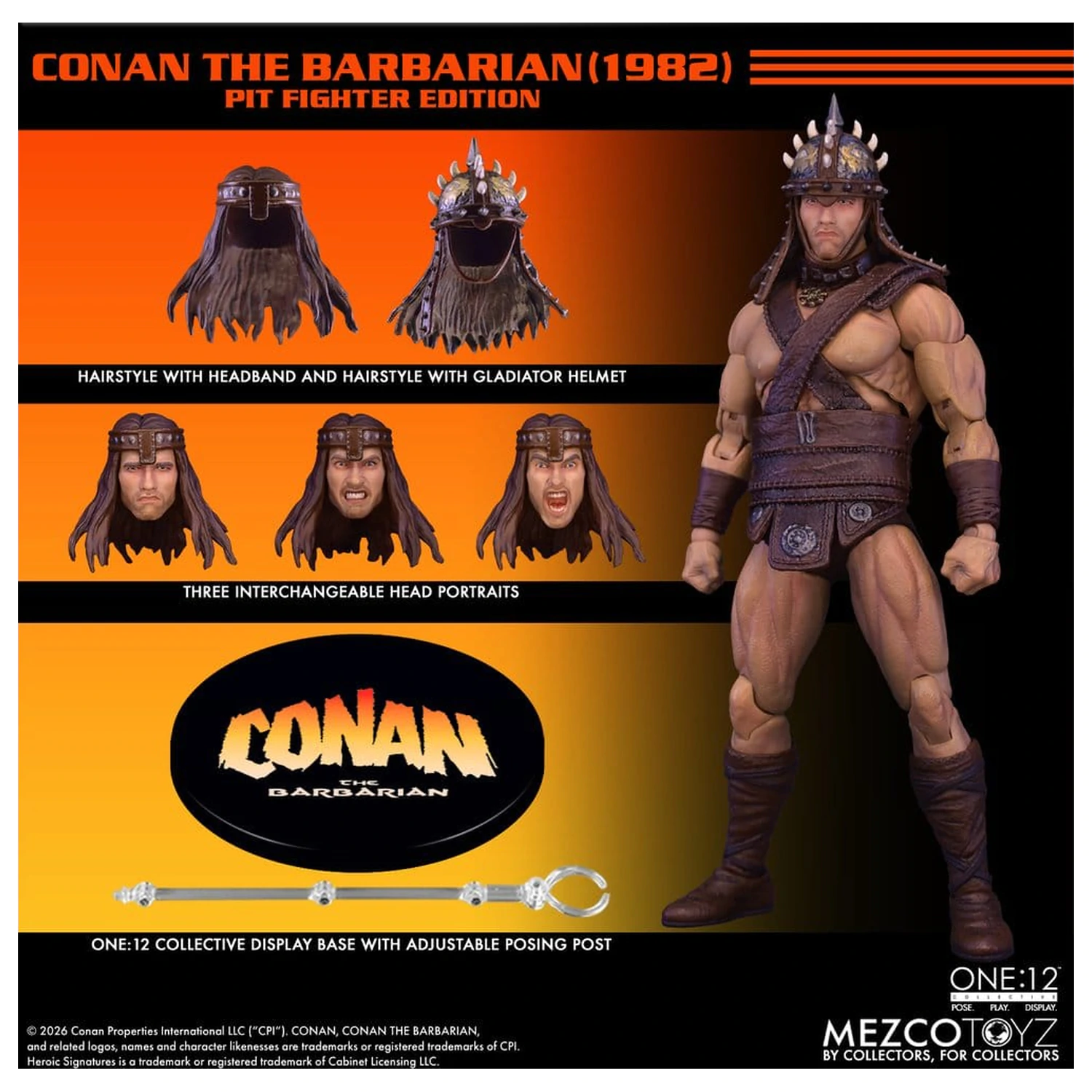 Conan the Barbarian One:12 Collective akcijska figura 1/12 Conan (Pit Fighter Edition) 16 cm fotografija izdelka