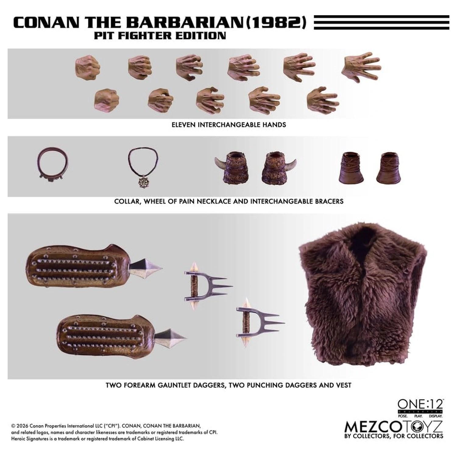 Conan the Barbarian One:12 Collective akcijska figura 1/12 Conan (Pit Fighter Edition) 16 cm fotografija izdelka