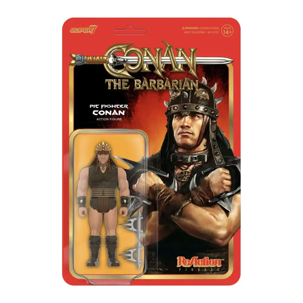 Conan the Barbarian ReAction akcijska figura Wave 01 Pit Fighter Conan 10 cm fotografija izdelka