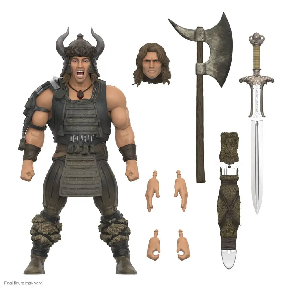 Conan the Barbarian Ultimates Akcijska Figura Conan (Battle of the Mounds) 18 cm fotografija izdelka