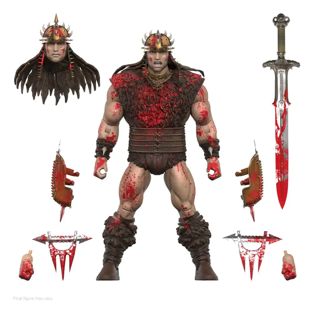 Conan the Barbarian Ultimates akcijska figura Conan Blood Soaked Pit Fighter 18 cm fotografija izdelka