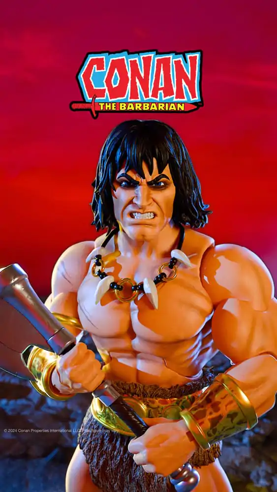 Conan the Barbarian Ultimates akcijska figura Conan The Barbarian 18 cm fotografija izdelka