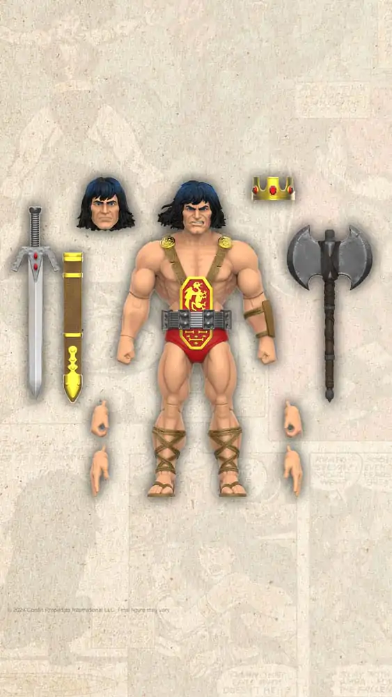 Conan the Barbarian Ultimates Akcijska Figura Kull The Conqueror 18 cm fotografija izdelka