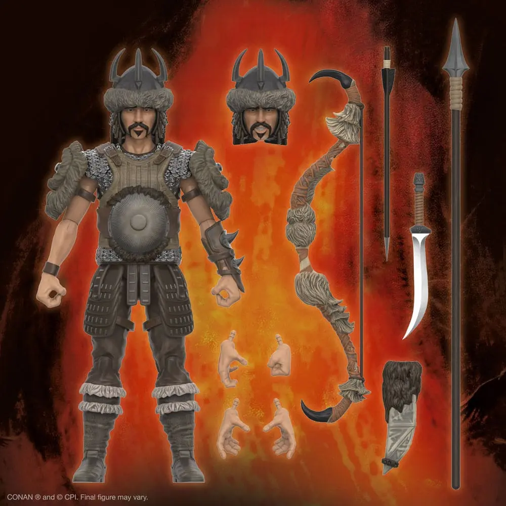 Conan the Barbarian Ultimates Akcijska figura Subotai (Battle of the Mounds) 18 cm fotografija izdelka