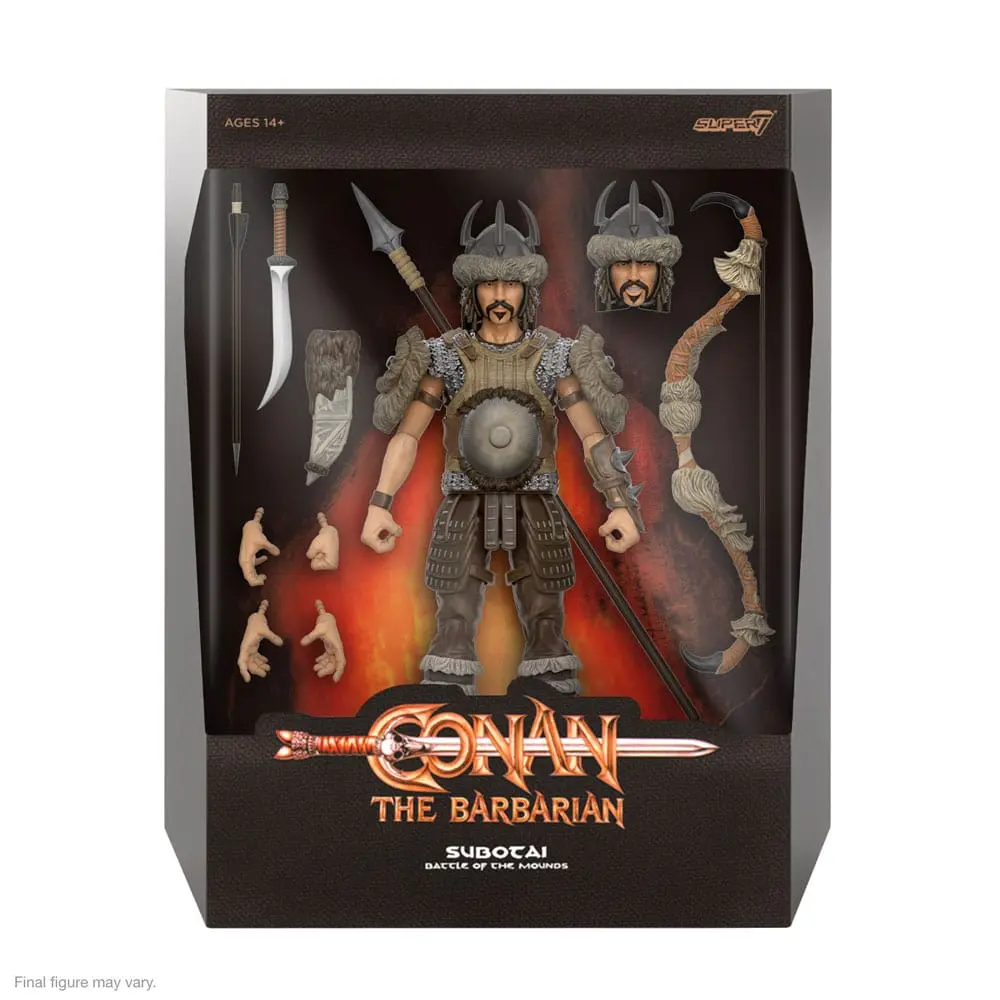 Conan the Barbarian Ultimates Akcijska figura Subotai (Battle of the Mounds) 18 cm fotografija izdelka