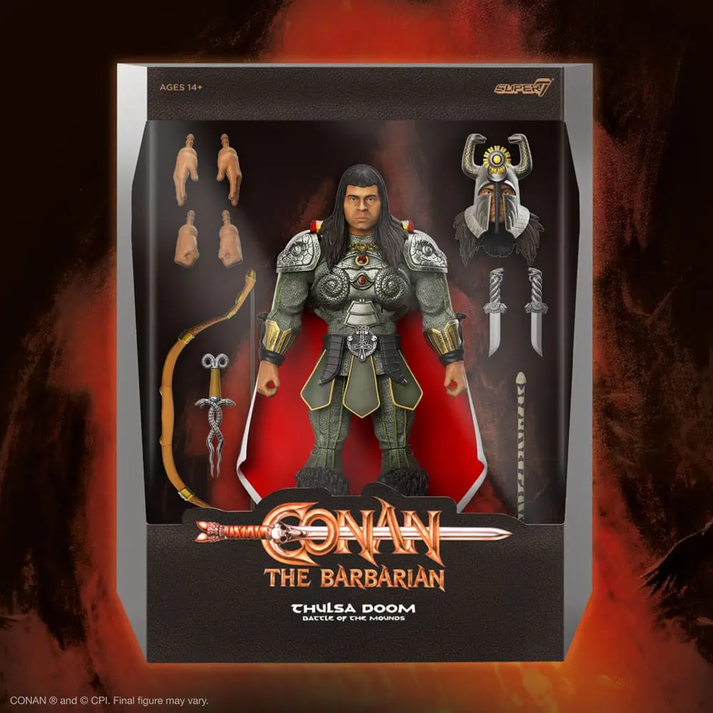 Conan the Barbarian Ultimates Akcijska figura Thulsa Doom (Battle of the Mounds) 18 cm fotografija izdelka