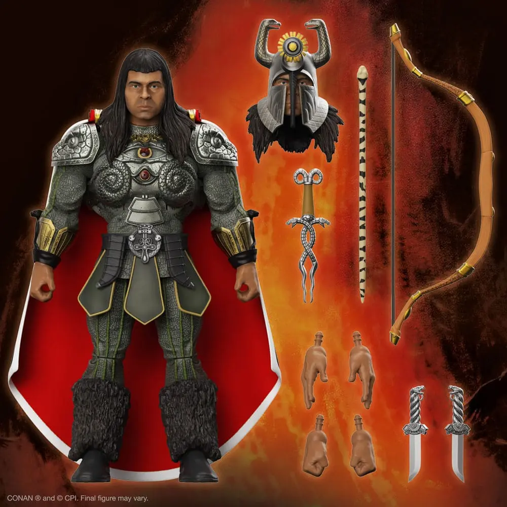 Conan the Barbarian Ultimates Akcijska figura Thulsa Doom (Battle of the Mounds) 18 cm fotografija izdelka