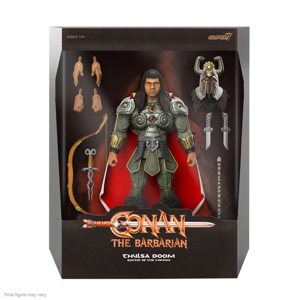 Conan the Barbarian Ultimates Akcijska figura Thulsa Doom (Battle of the Mounds) 18 cm fotografija izdelka