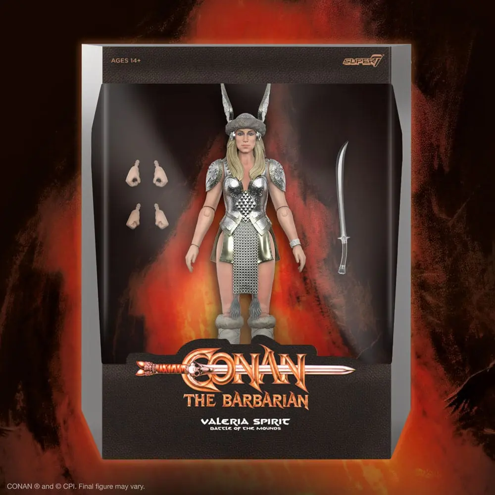 Conan the Barbarian Ultimates Akcijska figura Valeria Spirit (Battle of the Mounds) 18 cm fotografija izdelka