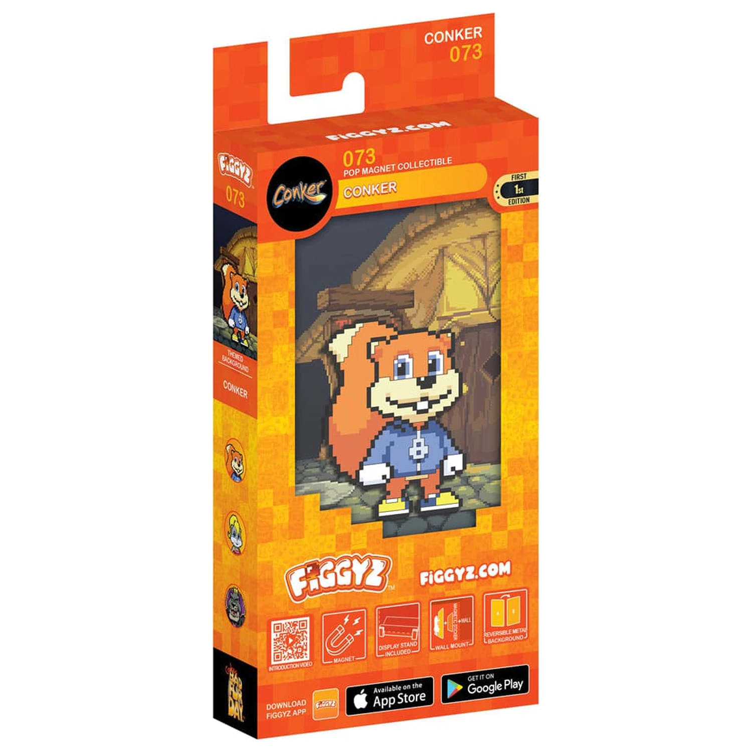 Conker's Bad Fur Day FiGGYZ magnet zbirateljski Conker 11 cm fotografija izdelka