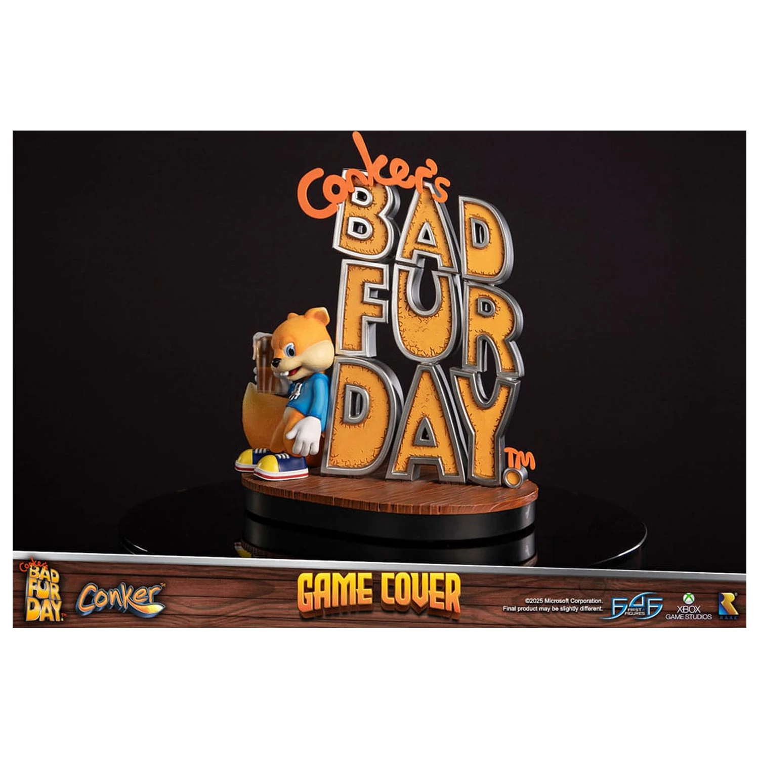 Conker´s Bad Fur Day kip Game Cover Exclusive Edition 45 cm fotografija izdelka